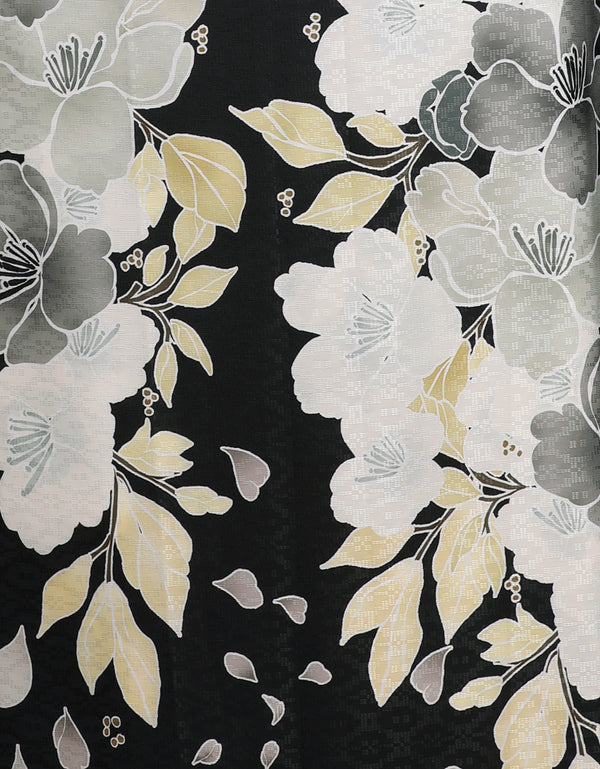 Anisa Batik Satin 45" (Black)